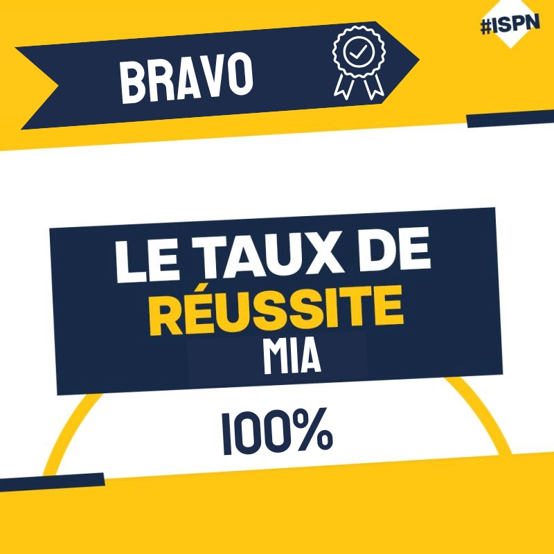 🏆 Le taux de réussite MIA 2024 🏆