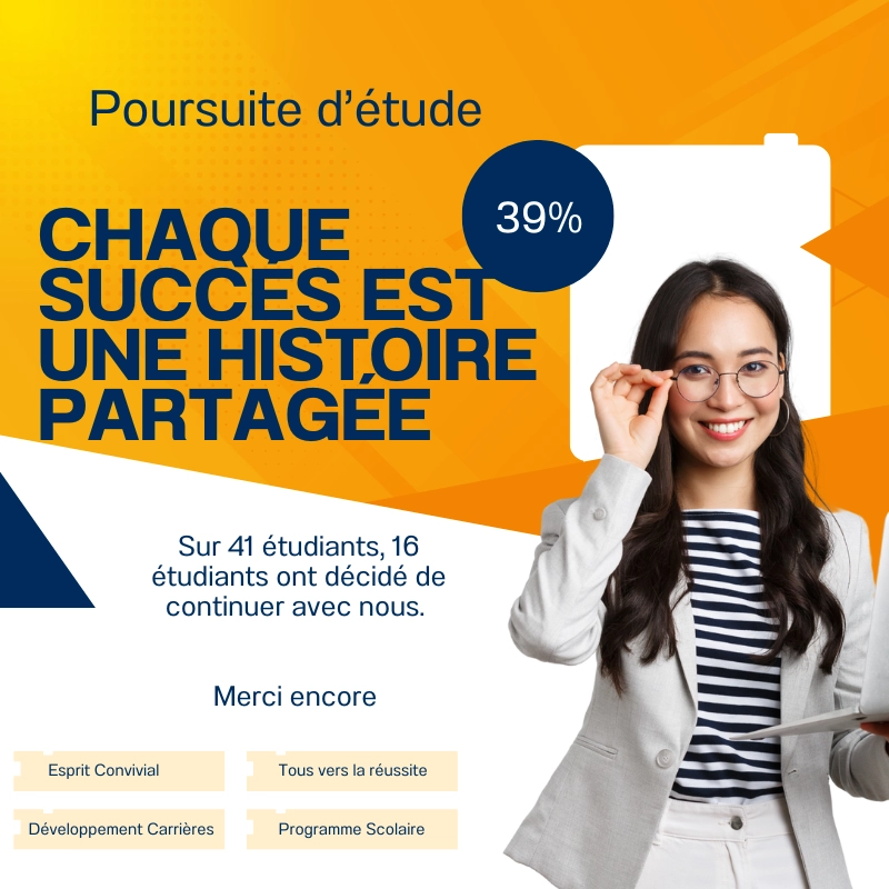 Taux de Poursuite d'études 2024 