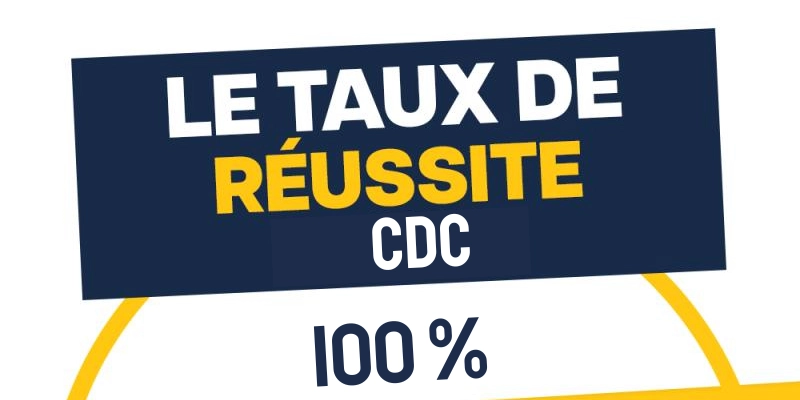 🏆 Le taux de réussite CDC 2024 🏆